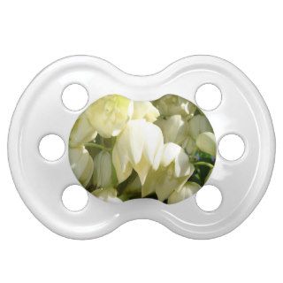 Cream Flowers of A Cordyline Cabbage Tree Products Baby Pacifiers