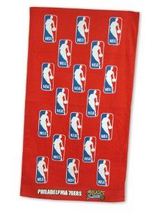 Philadelphia 76ers Bench Towel : Sports Fan Beach Towels : Sports & Outdoors