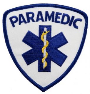 Paramedic EMT EMS Star Life Embroidered Patch Emergency Rescue Iron On Ambulance: Novelty Baseball Caps: Clothing