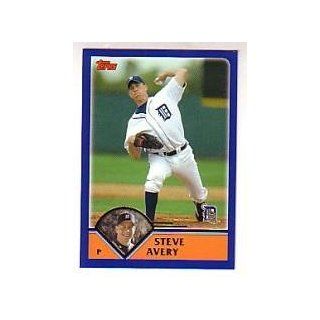 2003 Topps Traded #T42 Steve Avery: Sports Collectibles