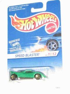 1995 Hot Wheels First Edition #1 Speed Blaster Green 7 Spoke Gold Wheels Variation 1995 New Models Mint #343 