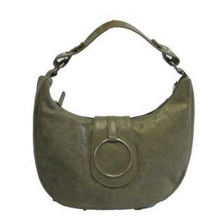 Iris Tyler Leather Shoulder Bag Cement: Clothing