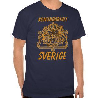 (Swedish Coat of Arms)Konungariket , Sverige Tshirt
