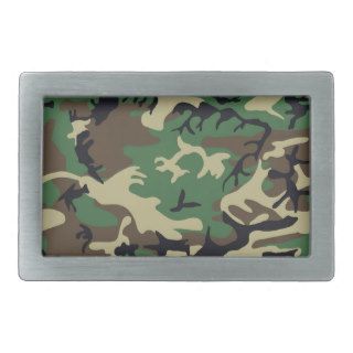 Military Camouflage Belt Buckle