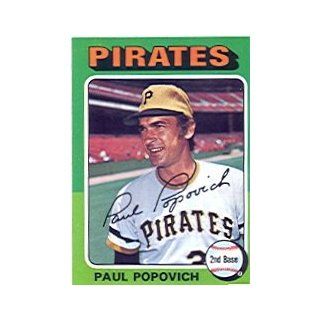 1975 Topps #359 Paul Popovich: Sports Collectibles