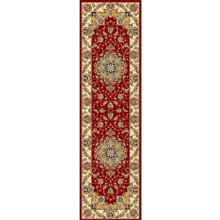 Safavieh LNH329C Lyndhurst Collection Red and Ivory Area Runner, 2 Feet 3 Inch by 22 Feet  