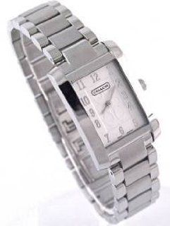 Coach Collection in Brushed and Polished Stainless Steel Signature Dial Women's Watch Coach Watches