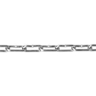 Campbell 0330126 Low Carbon Steel Straight Link Coil Chain in Square Pail, Zinc Plated, #1 Trade, 0.16" Diameter, 350' Length, 370 lbs Load Capacity: Pulling And Lifting Chains: Industrial & Scientific