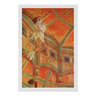 Degas: Miss Lala at the Cirque Fernando Print