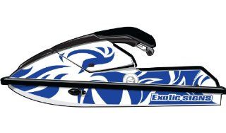 Exotic Signs Kawasaki Jet Ski 650 SX Graphic Kit, Jungle Swirl   EK0018K650 : Personal Watercraft : Sports & Outdoors