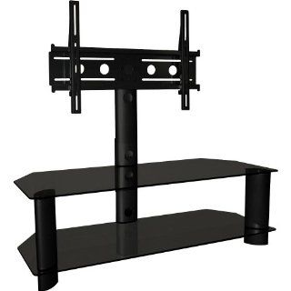 TechCraft TRK50B 48 Inch Wide Flat Panel TV Stand with Mount   Black (Discontinued by Manufacturer) Electronics