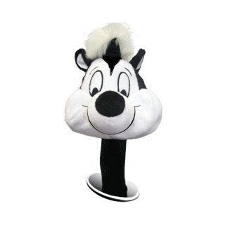 Pepe Le Pew 460cc Golf Head Cover Headcover Offically Licensed Looney Tunes : Golf Club Head Covers : Sports & Outdoors