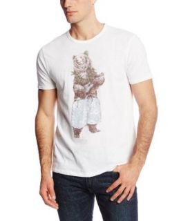 Lucky Brand Men's Hula Bear Graphic Tee at  Mens Clothing store