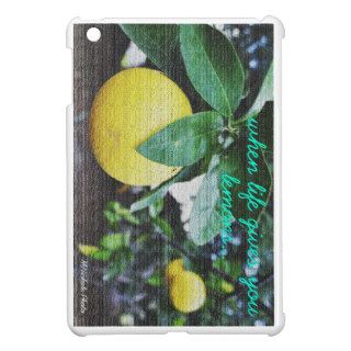 "When Life Gives You Lemons" iPad Napa Valley iPad Mini Covers
