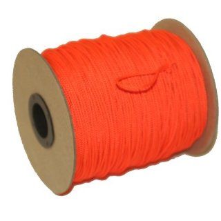 Purchase in Bulk   New Knotless Continuous Strand of Unbroken High Visibility Neon Orange Braided Nylon Scuba Diving Line for Wreck & Cave Reel (1 Pound Equals 300 ft of #48 Line) : Dive Hollis : Sports & Outdoors