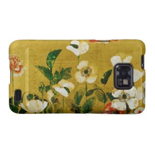 Detail of <Poppies> Edo Period Screen Samsung Galaxy Covers