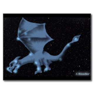 The Dragon in the Draco constellation Post Card