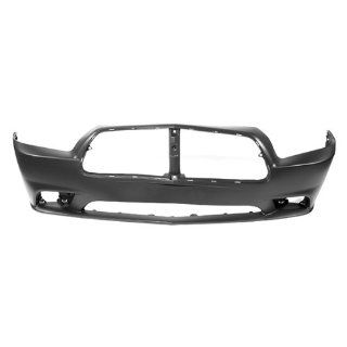 CarPartsDepot, Front Bumper Cover Primed w/o Adaptive Cruise Control Assembly, 352 172212 10 PM CH1000992 68092596AA: Automotive
