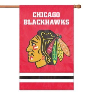 PARTY ANIMAL AFBLA / Chicago Blackhawks Applique Banner Flag : Sports Fan Outdoor Flags : Sports & Outdoors