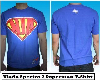 Vlado Spectro 2 NJA Superman T Shirt Color: Blue Size: X Small : Other Products : Everything Else