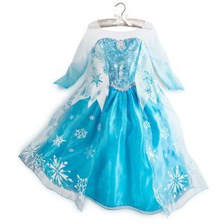 Disney Store Frozen Princess Elsa Costume Size Large 9/10: Toys & Games