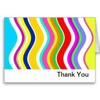 Anything But Gray With Curves Thank You Card