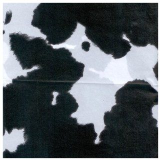 Decopatch paper 369   hairy cow print (black and white) : Art Paper Tissue : Office Products