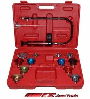 Universal Cooling System Pressure Tester Kit With Adapters SET: Everything Else