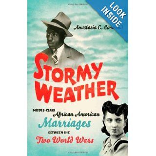 Stormy Weather: Middle Class African American Marriages between the Two World Wars (Gender and American Culture): Anastasia Curwood: 9780807834343: Books