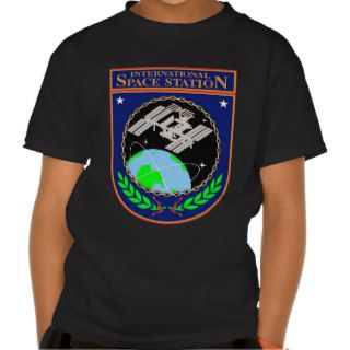 International Space Station Program Logo Shirts
