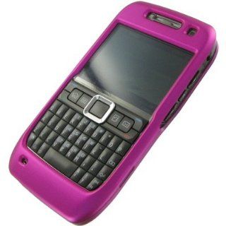 New Hot Pink Rubberized Phone Cover for Nokia E71X E71 AT&T Protector Case: Electronics