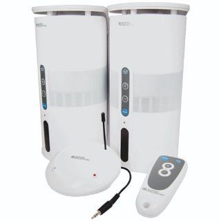 Cables Unlimited Audio Unlimited SPK VELO W Premium 900Mhz Wireless Indoor/Outdoor Speakers with Remote (White): Electronics