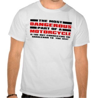 Dangerous Nut Funny Motorcycle Dirt Bike Motocross T shirts