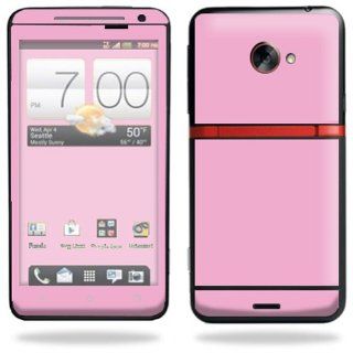 Protective Vinyl Skin Decal Cover for HTC Evo 4G LTE Sprint Cell Phone Sticker Skins Glossy Pink: Cell Phones & Accessories