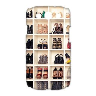 Custom Shelf Shoes 3D Cover Case for Samsung Galaxy S3 III i9300 LSM 3128: Cell Phones & Accessories