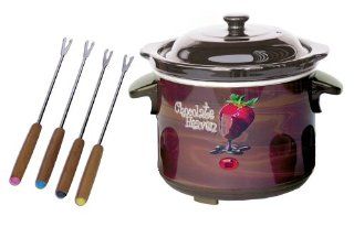 Nostalgia CHM 910 Chocolate Heaven Fondue Pot: Nostalgia Electrics: Kitchen & Dining