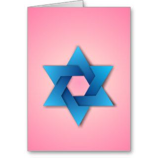 Star of David Card