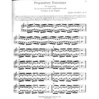 Schmitt Op. 16: Preparatory Exercises For the Piano, with Appendix (Schirmer's Library of Musical Classics, Vol. 434): Aloys Schmitt, A. Knecht: 0073999549300: Books