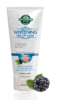 Hollywood Style Whitening Peel Off Mask   Professional Spa Formulation : Facial Masks : Beauty