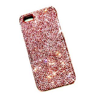 Light Rose Bling Cover Case Rhinestone for Iphone 5 Handmade: Everything Else