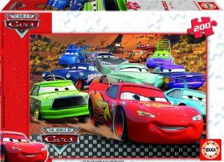Educa Jigsaw Puzzle   200 Pieces   Disney Cars : Racing: Toys & Games