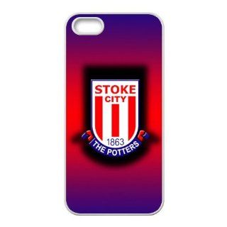 Stoke City Football Club Logo Custom High Quality TPU Protective cover For Iphone 5 5s iphone5 NY394 Cell Phones & Accessories