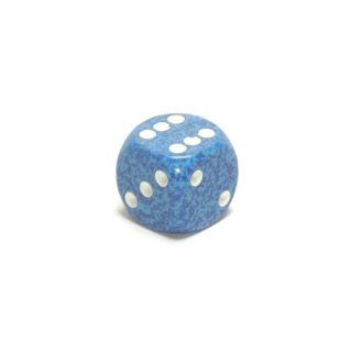 Speckled 16mm d6 Water Pipped Dice: Toys & Games