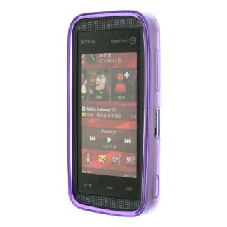 Celicious Purple Hydro Gel Case for Nokia 5530 XpressMusic  Nokia 5530 XpressMusic Case Cover: Cell Phones & Accessories