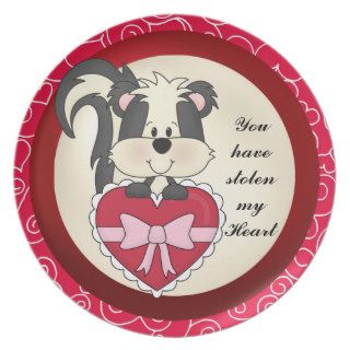 You Have Stolen My Heart Plate