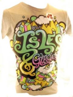 Isles and Glaciers (the band) Mens T Shirt   Colorful Eye Graphic (&) Novelty T Shirts Clothing