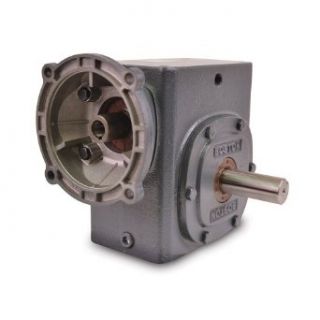 Boston Gear F73240KB7J Right Angle Gearbox, NEMA 140TC Flange Input, Left Output, 40:1 Ratio, 3.25" Center Distance, 2.62 HP and 2944 in lbs Output Torque at 1750 RPM: Mechanical Gearboxes: Industrial & Scientific