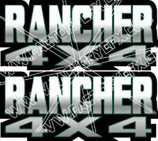 Honda Rancher Gas Tank Graphics Green 350 400 420 4x4 : Other Products : Everything Else