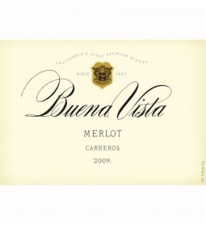 Buena Vista Carneros Merlot 2009: Wine