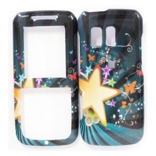 Samsung R451c Shooting Star Design Skin Cover Case Protector Hard Straight Talk NET 10 Hard: Cell Phones & Accessories